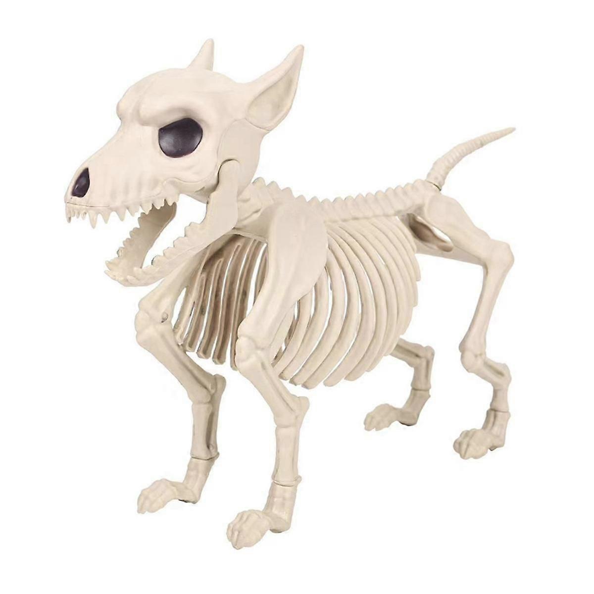 Skeleton Dog Halloween Διακοσμήσεις - Posable σκελετός ζώων Σκελετοί με posable αρθρώσεις Hallowe