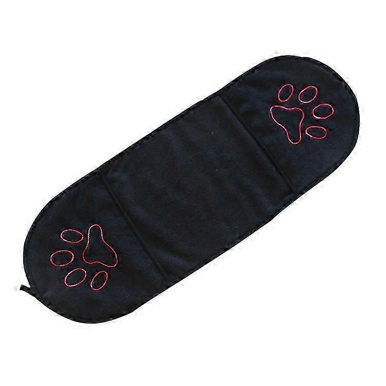 منشفة حمام الأليفة المصنوعة من الألياف الدقيقة مع جيوب اليد ، منشفة فائقة الامتصاص منشفة تجفيف الأليفة سريعة الجفاف