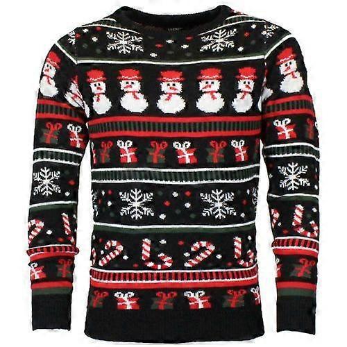 Unisex Xmas Christmas Snowman Jumper