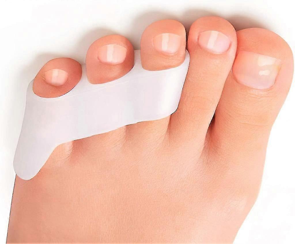 Toe Spreader Small Toe, [6x] Silicone Toe Spr For Overlapping Toes, Fast Pain Relief