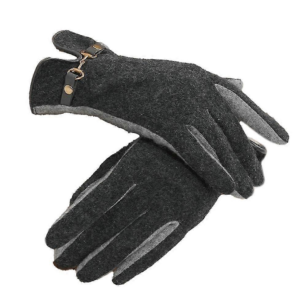 Touch Screen Sms Thermal Gloves With Warm Soft Lining