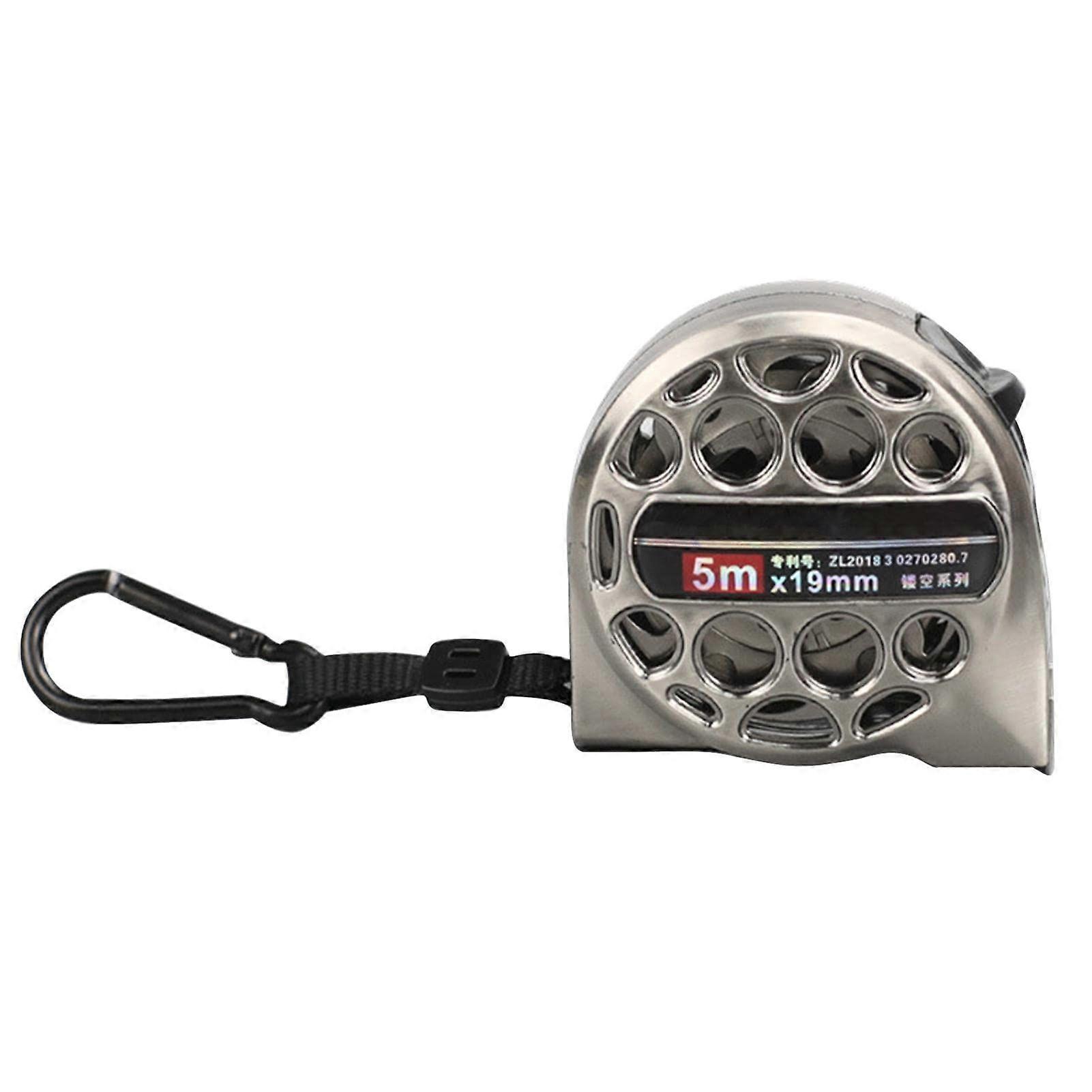 5M Stainless Steel Tape Measure, Waterproof Retractable Measuring Tape, Portable Ruler for Household, Industrial, Woodworking