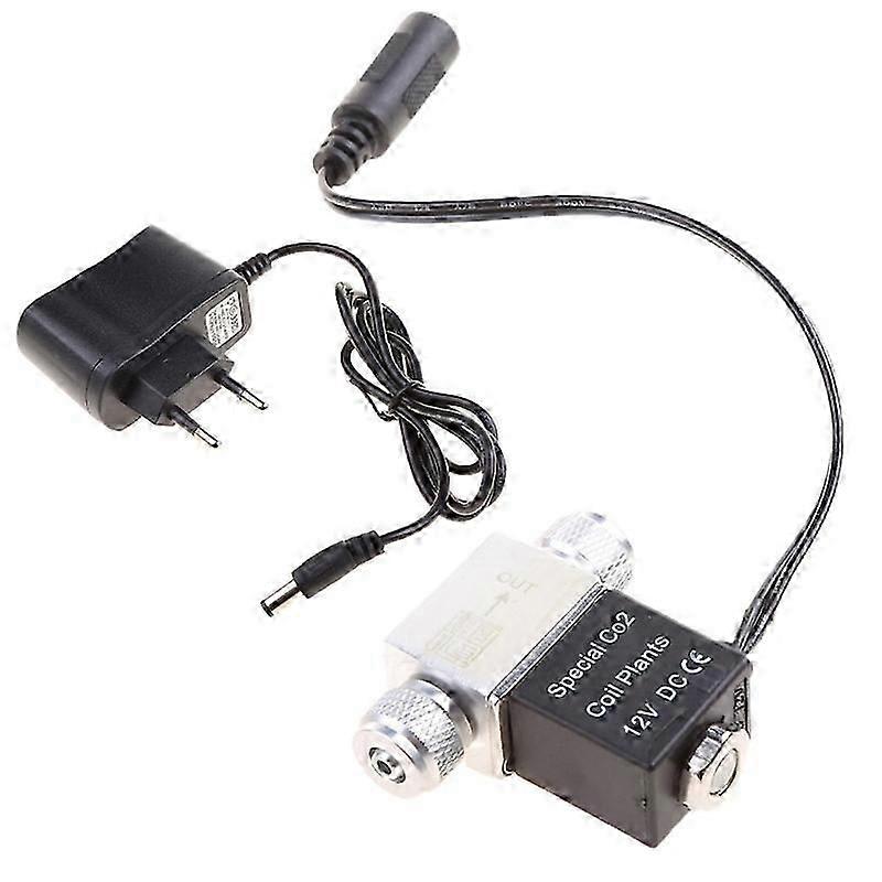 CO2 Solenoid for Valve for DC 12V Aquarium CO2 Regulator System Low Temperature Solenoid for Valve for Fish for Tank