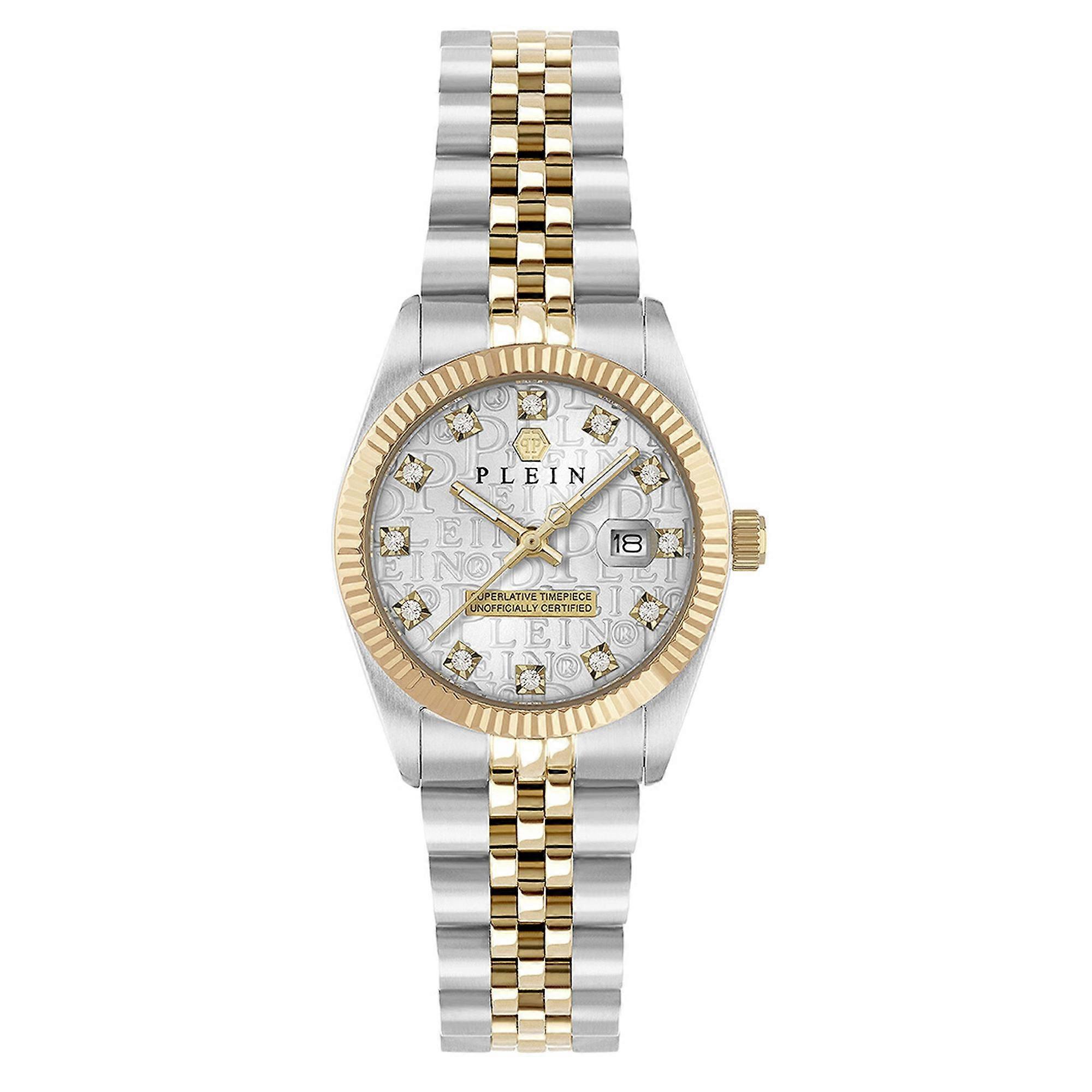 Philipp Plein Women's Watch Analog Quartz DATE SUPERLATIVE PWNFA0425 Stainless Steel