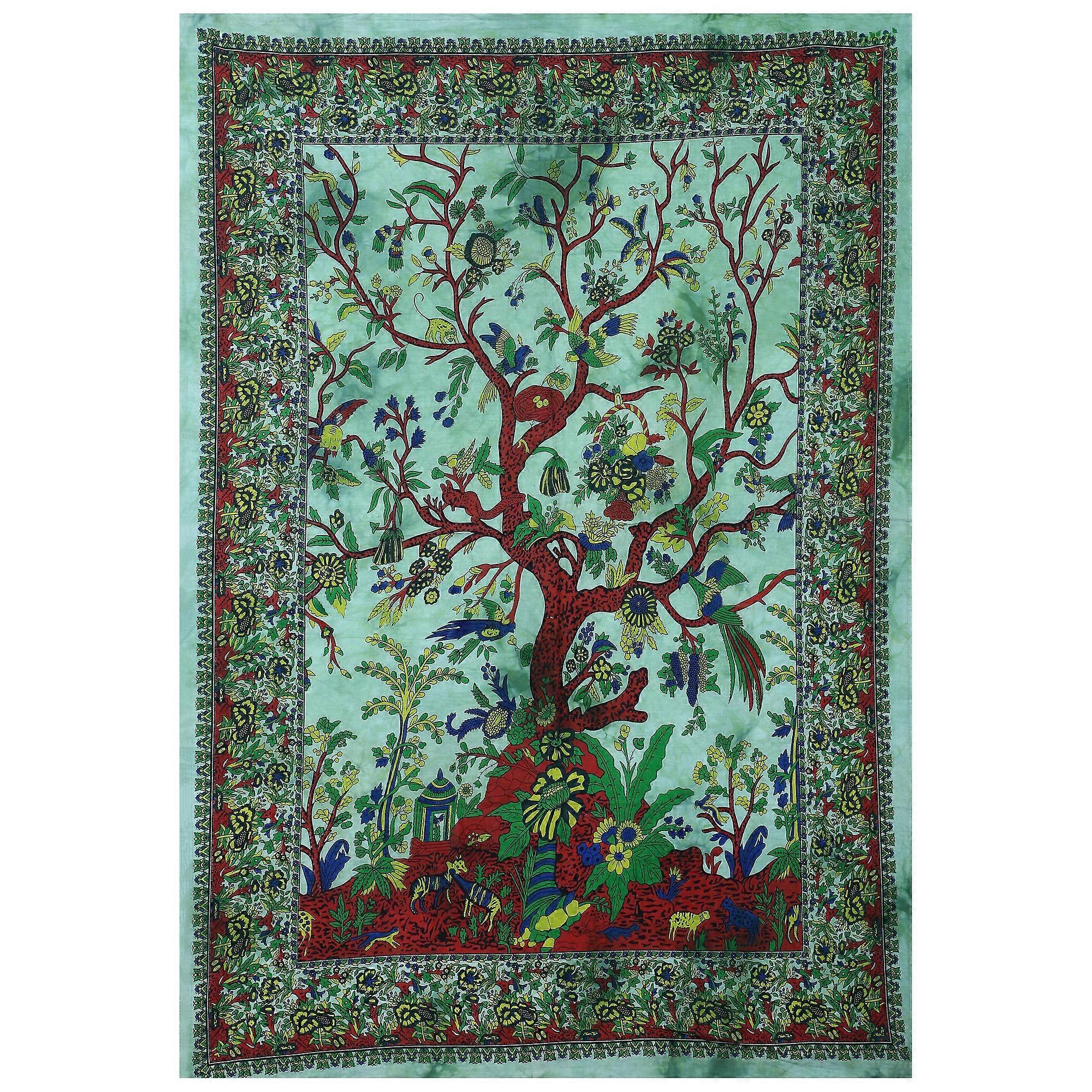 Tree of Life Cotton Tapestry 30×40 inches