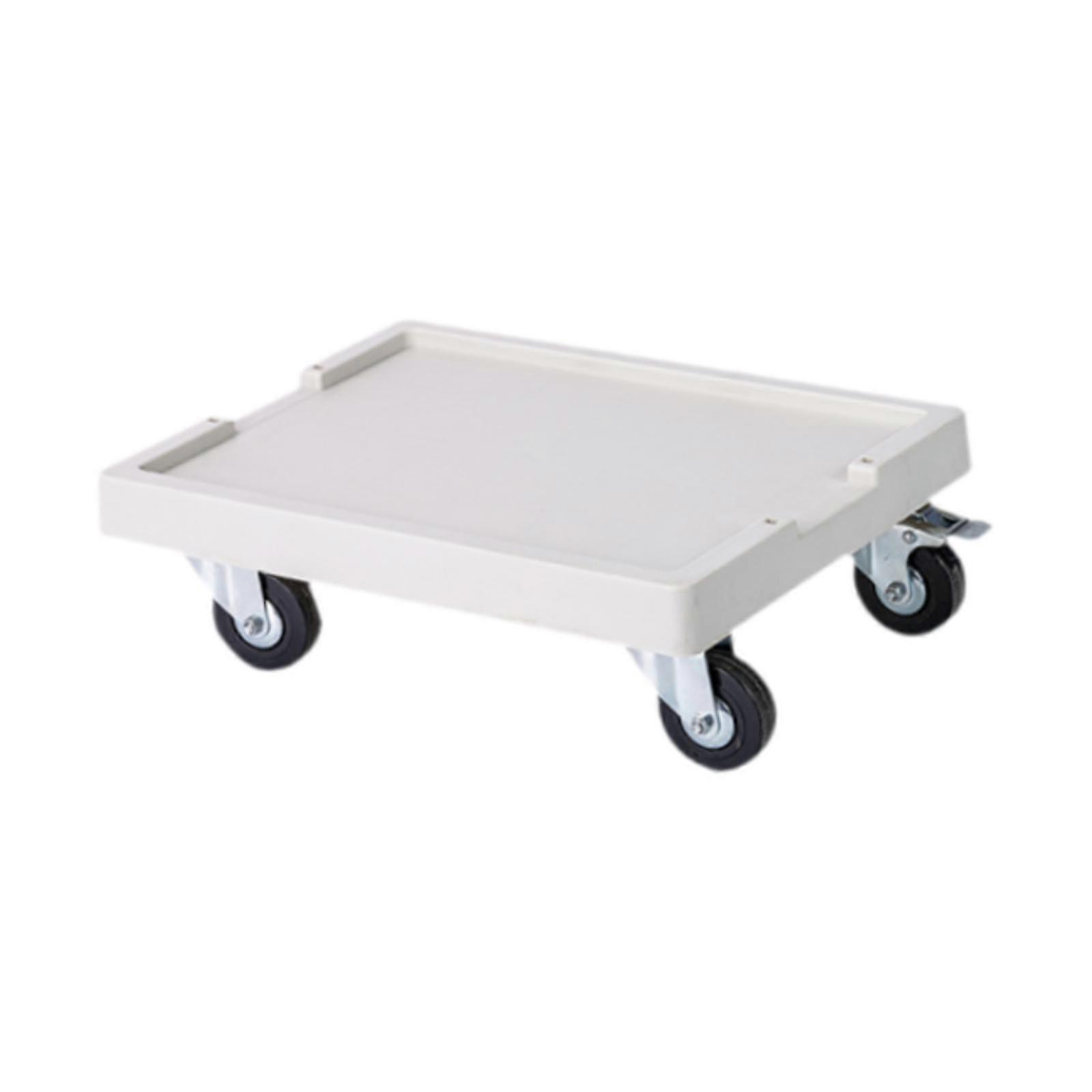 Planter Stand with Wheel Wheeled Planter Tray Rolling Plant Stand Accessory