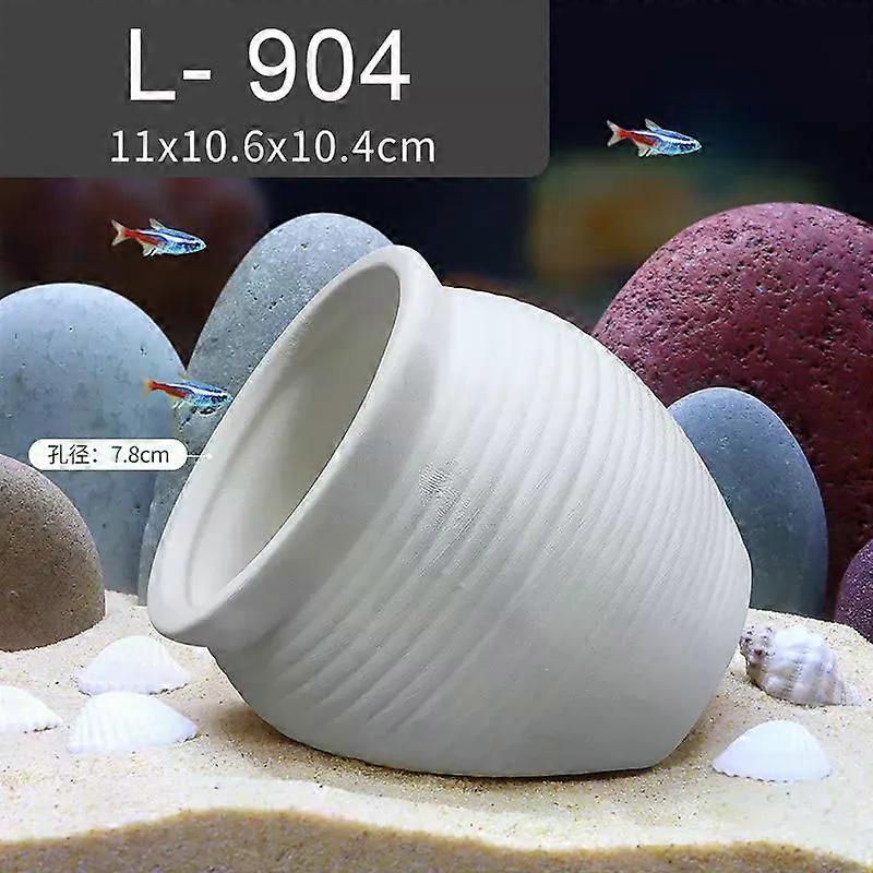 Ceramics Fish Tank Decorations Clay Pot Mushroom House Fish Shelter Spawning Breeding Cave Tank Shrimp Nest Aquarium Accessories