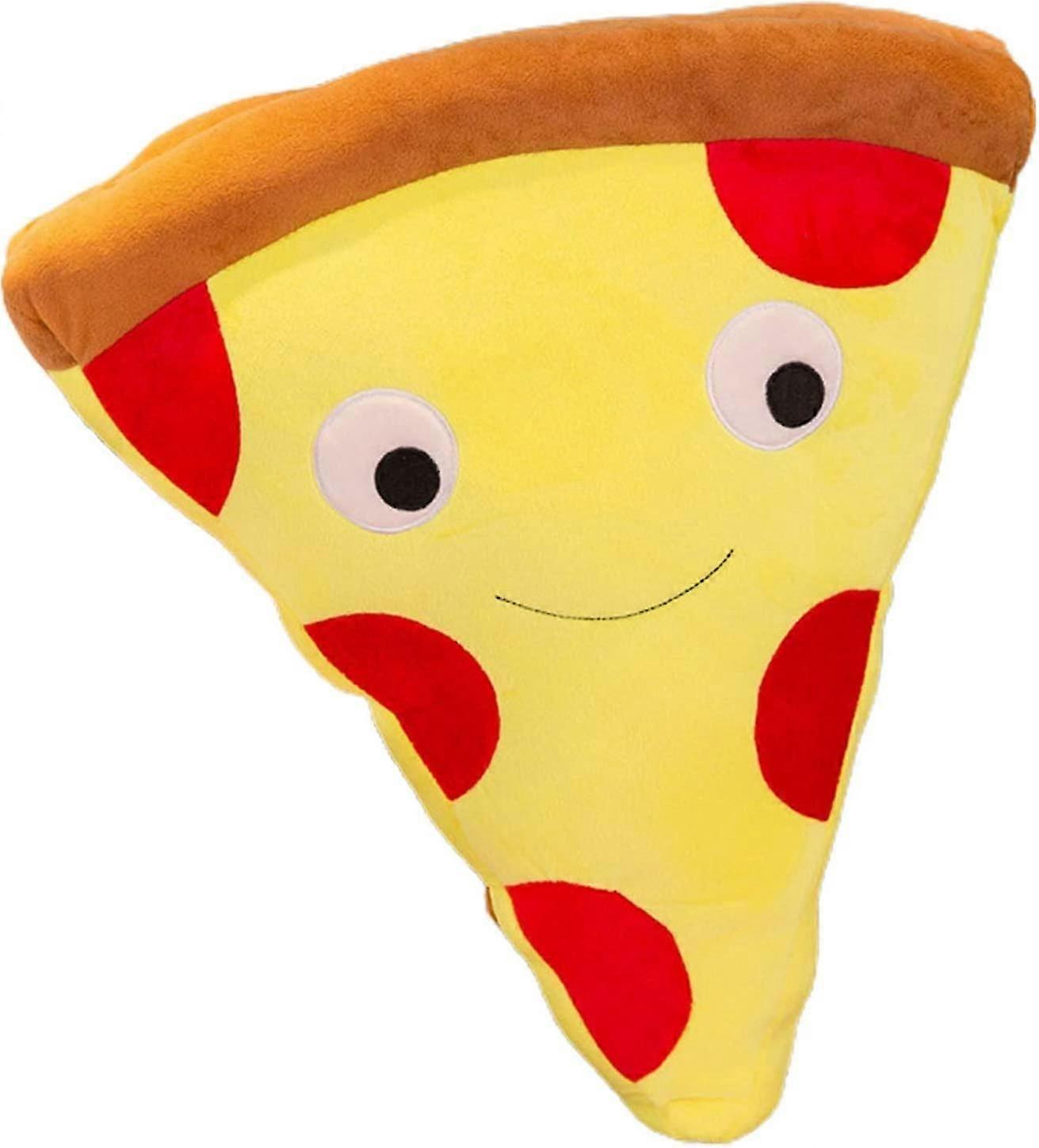 Plush Doll Cartoon Simulation Pizza Design Sofa Pillow Plush Doll-30 cm
