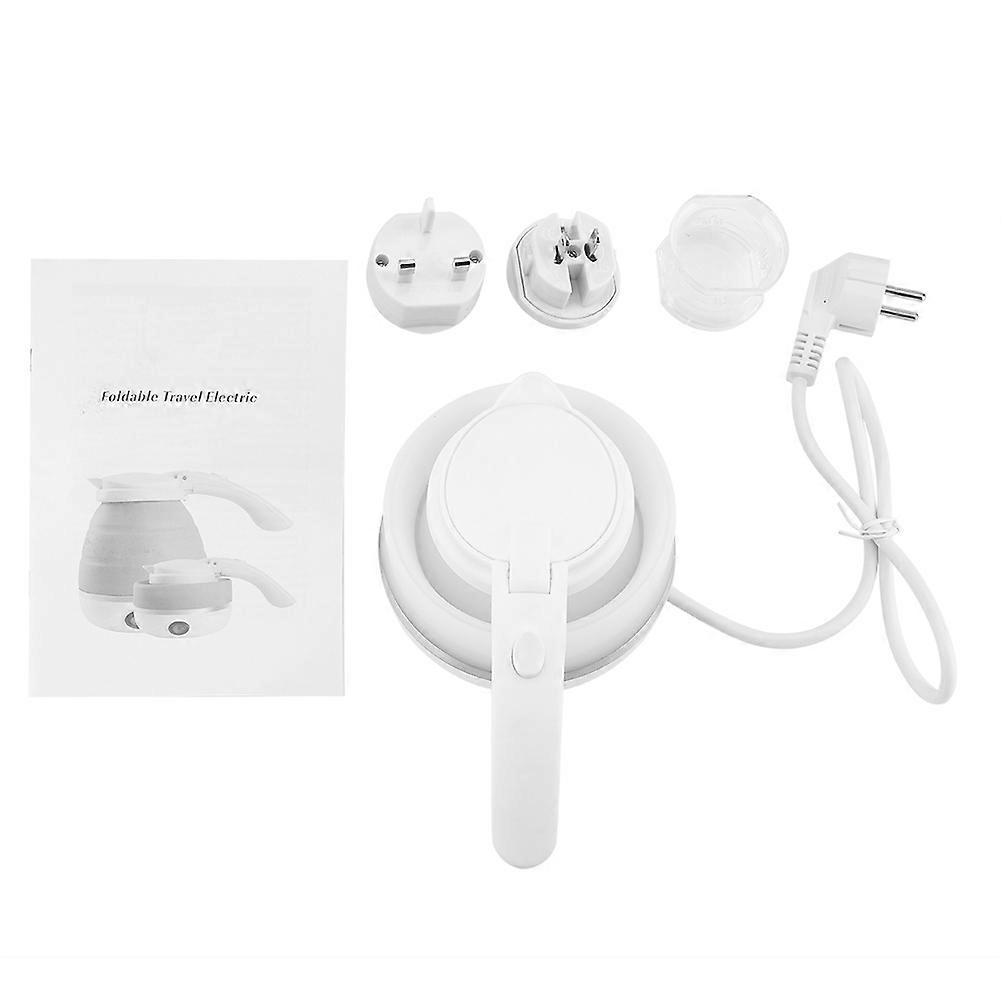 Silicone foldable safe electric kettle, suitable for travel use110~250VUS plug