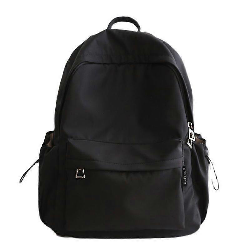 スクールバックパックレディース、因果関係のある旅行スクールバッグ10代の女の子のための14インチラップトップバックパック軽量リュックサック耐水性ブックバッグカレッジボーイズ