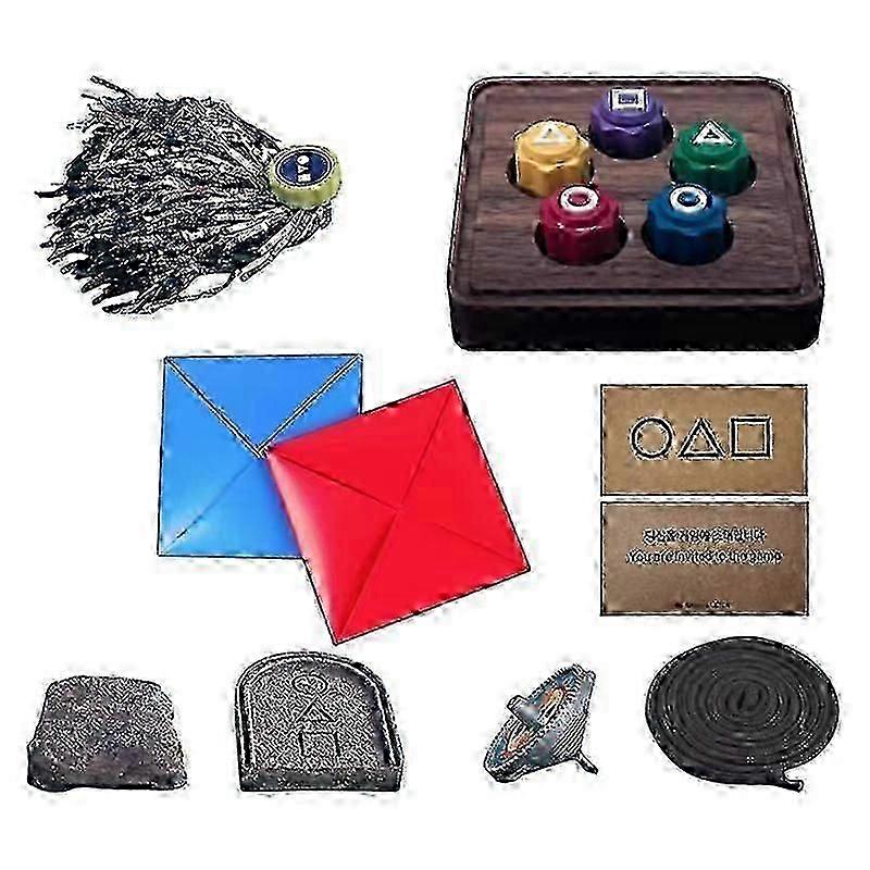 韓国の民俗ゲームセット(韓国の伝統的な遊びのゲーム) - ジェビチャギ、ゴング-、ビショクチギ、ペーンイ、、家族ゲームszfh