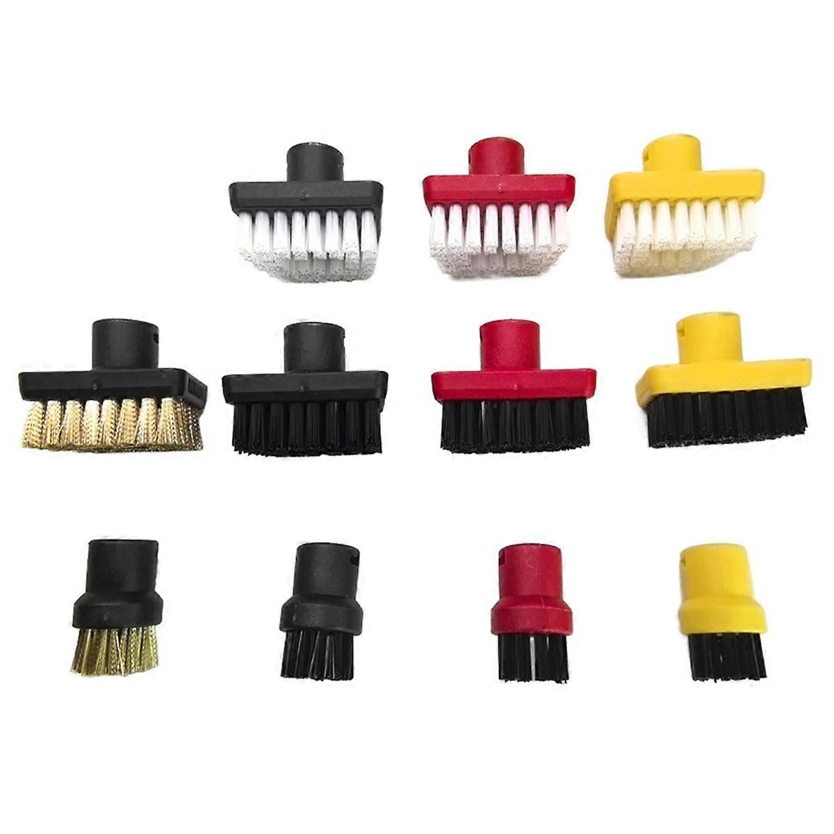Replacement Nozzle Brush for SC2 SC3 SC4 SC5 SC7 Steam Cleaner Part Stubborn Stain Remove Small T-Brush Set