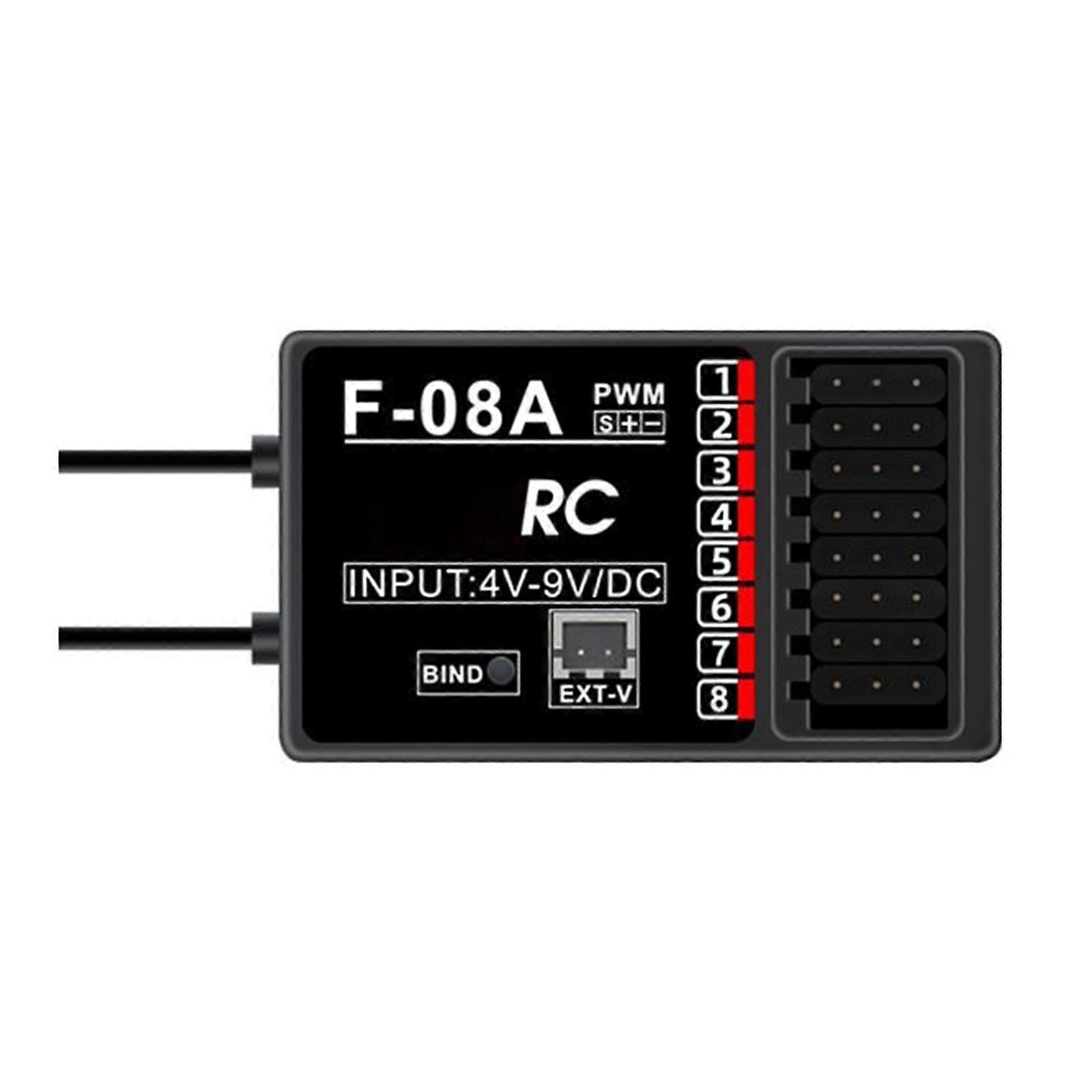 F-04A F-06A F-08A Receiver for Remote Control Offering Smooth Operation and Quick Setting For Car Aircraft Boats