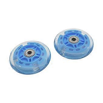 2lots Airless Roller Wheel Adult Scooters Wheel Mountain Scooters Wheel for Community Road  Pink