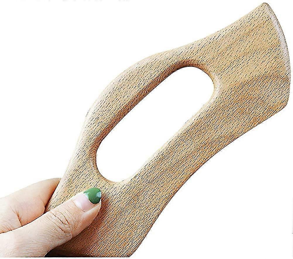 木製グアシャマッサージツール、全身、背中と足のためのリンパドレナージュマッサージャー