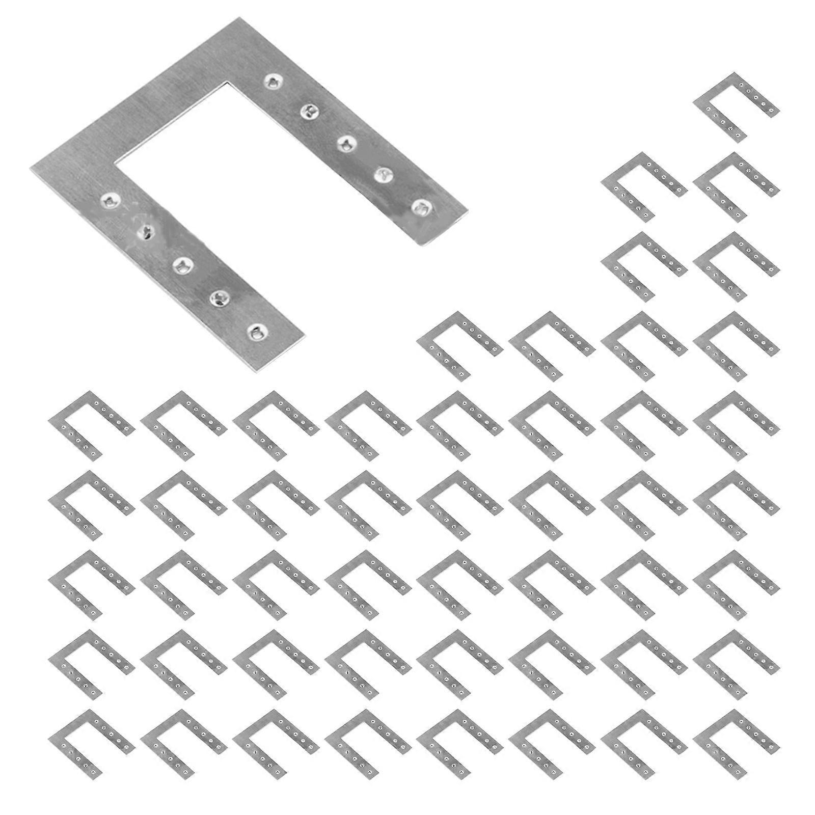 50 قطعة من الألواح الشمسية الكهروضوئية مشبك التأريض / غسالة 42x50mm / 1.7x1.97inch