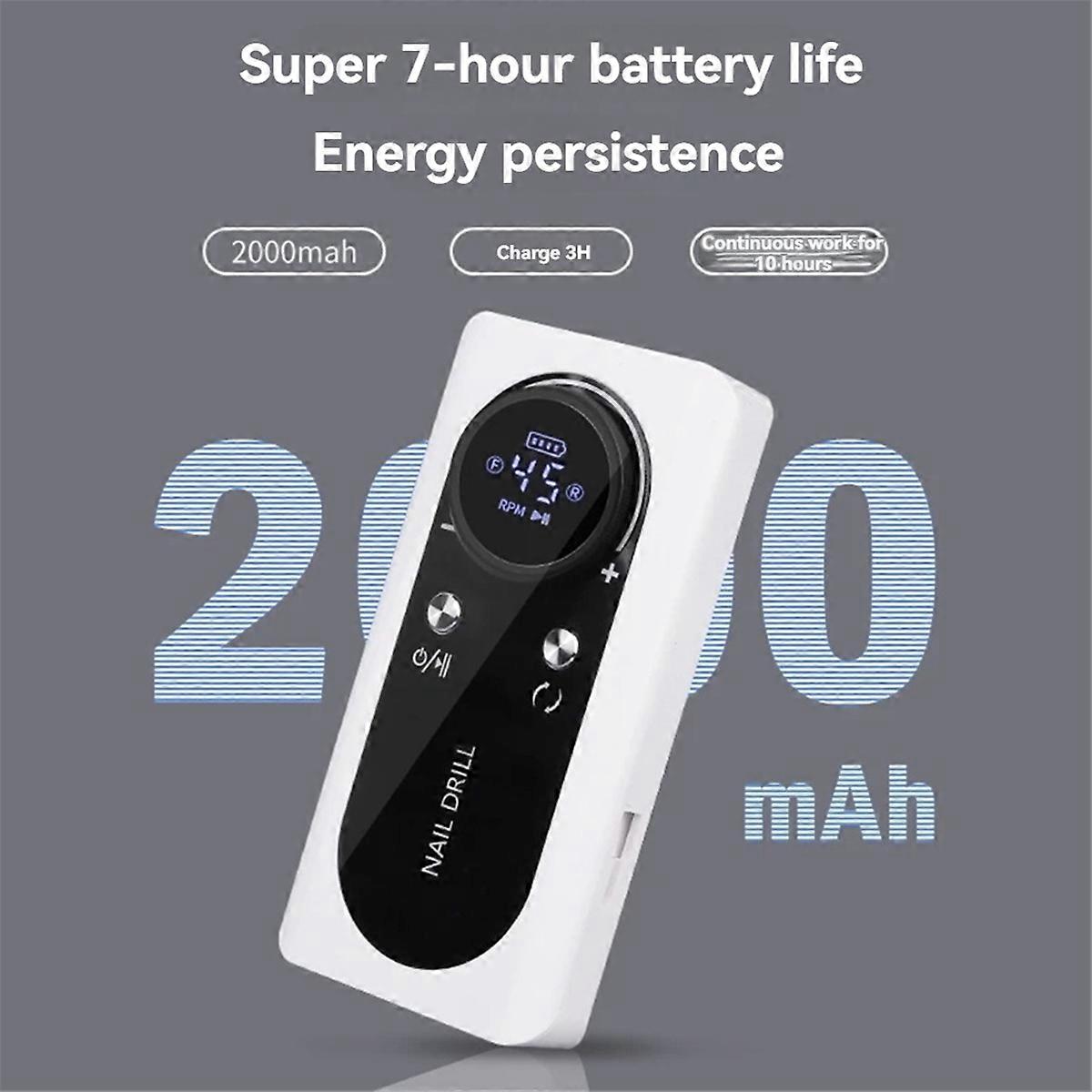 Low Noise Nail Sander Polish Machine Pink