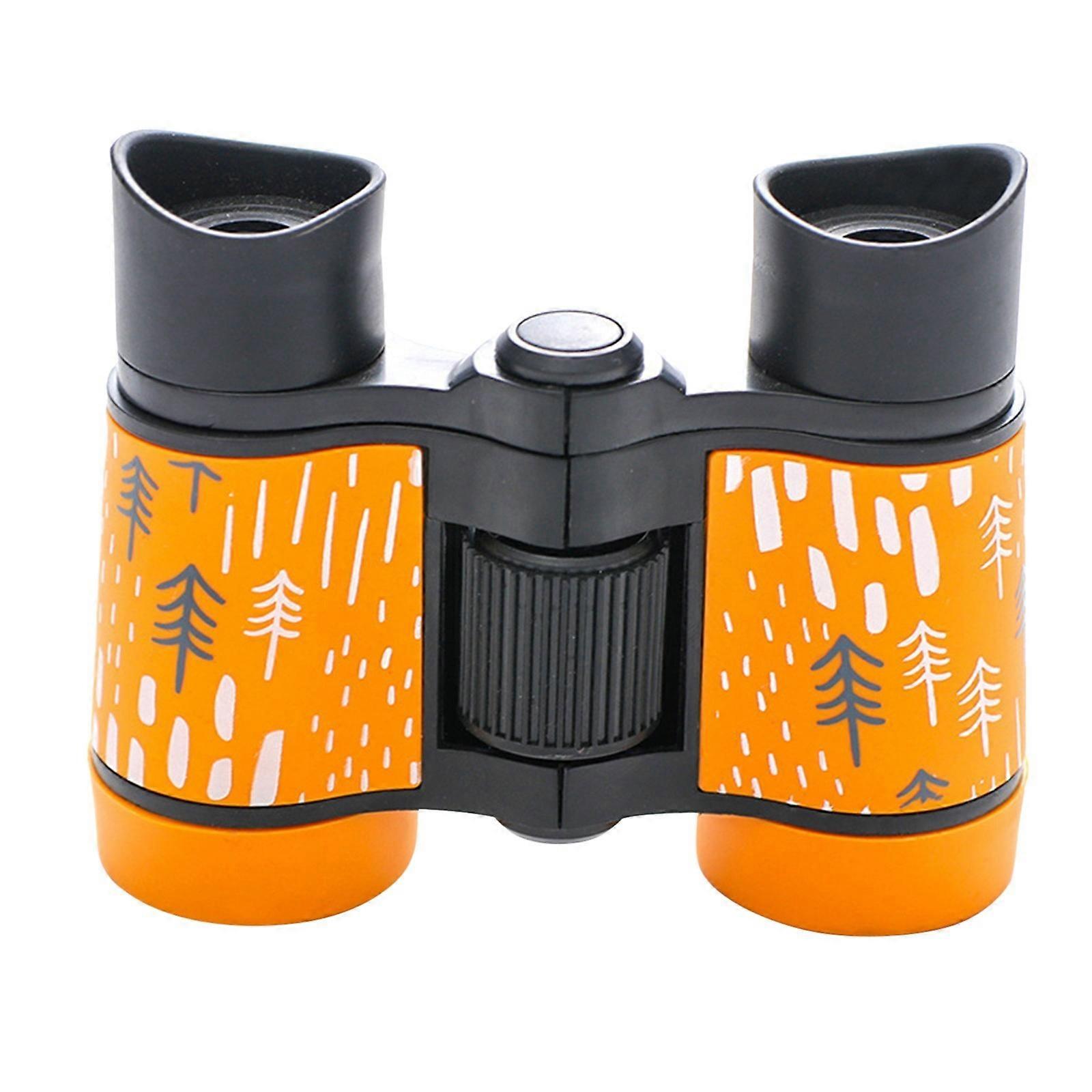 Jumelles portables à 4 lentilles de grossissement pour enfants de 3 à 7 ans Cadeau télescope Cadeau d’anniversaire