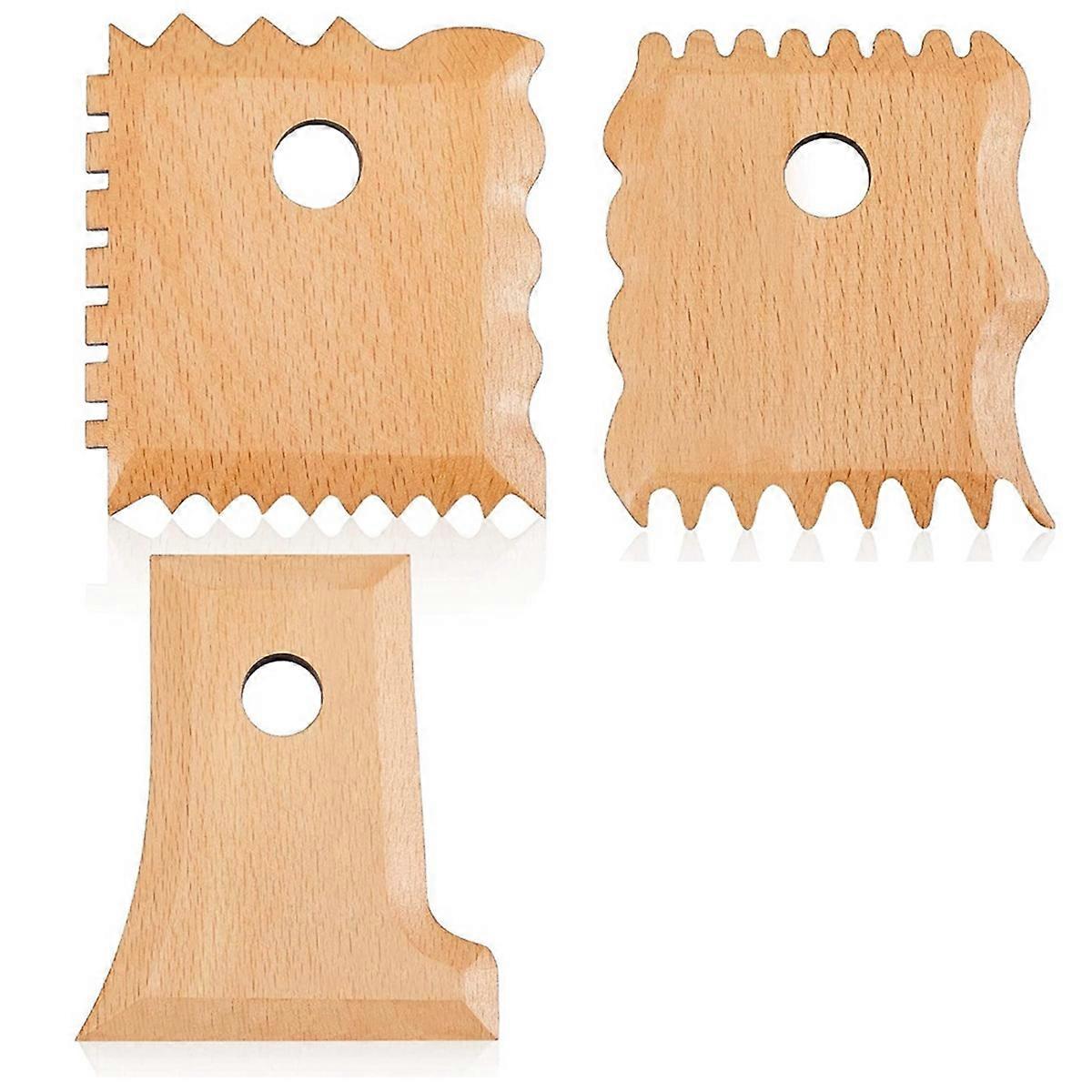 3Pcs Pottery Foot Shaper Tools Pottery Tools for Pottery Carving Clay