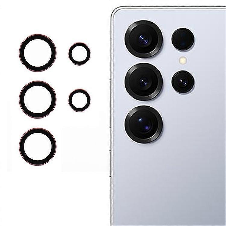 Compatible For Samsung Galaxy S25 Ultra Camera Lens Protector Electroplating Ultra HD Tempered Glass Lens Film