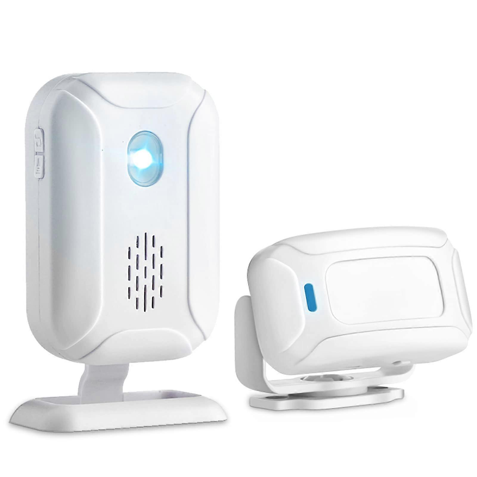 Motion Sensor Doorbell with Chime for Business Entry Alert, Store Welcome Buzzer, Elderly Caregiver Reminder Alarm