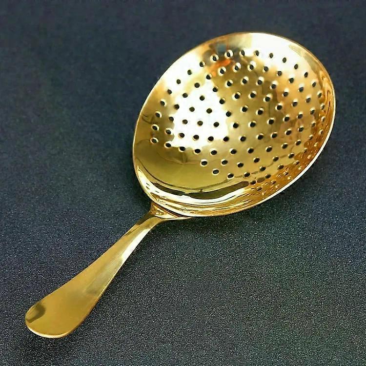 Stainless Steel Ice Filter Spoon-Tyrant Gold Bartending Tool by