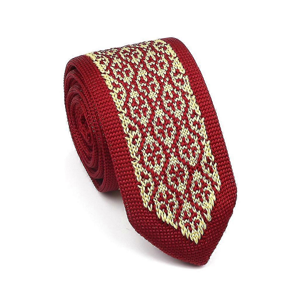 christmas knit tie