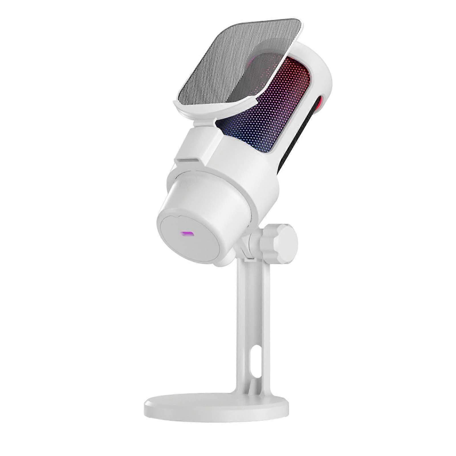 USB Microphone PC Gaming Mic Angle Adjustment Computer Mic Cardioid Condenser