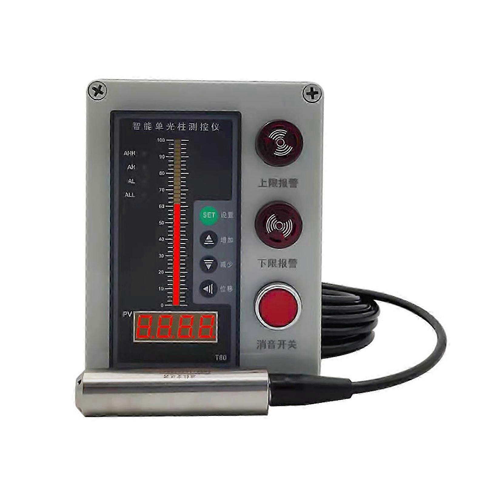 ALS-136 Liquid Level Indicator Tank Water Level Controller Instrument W/ Alarm