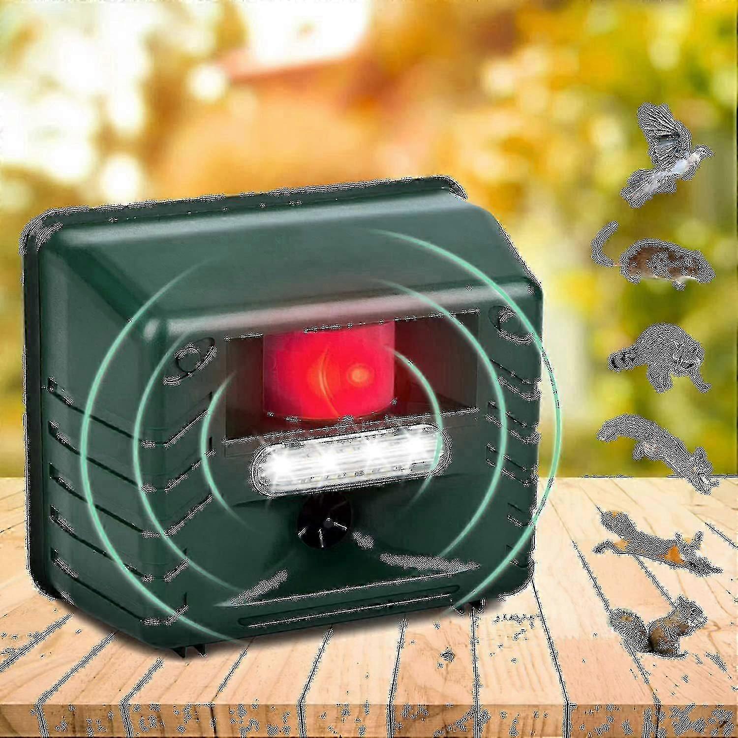 Professional Electronic Bird Repeller Version For Pigeons, Starlings, Sparrows And Seagulls