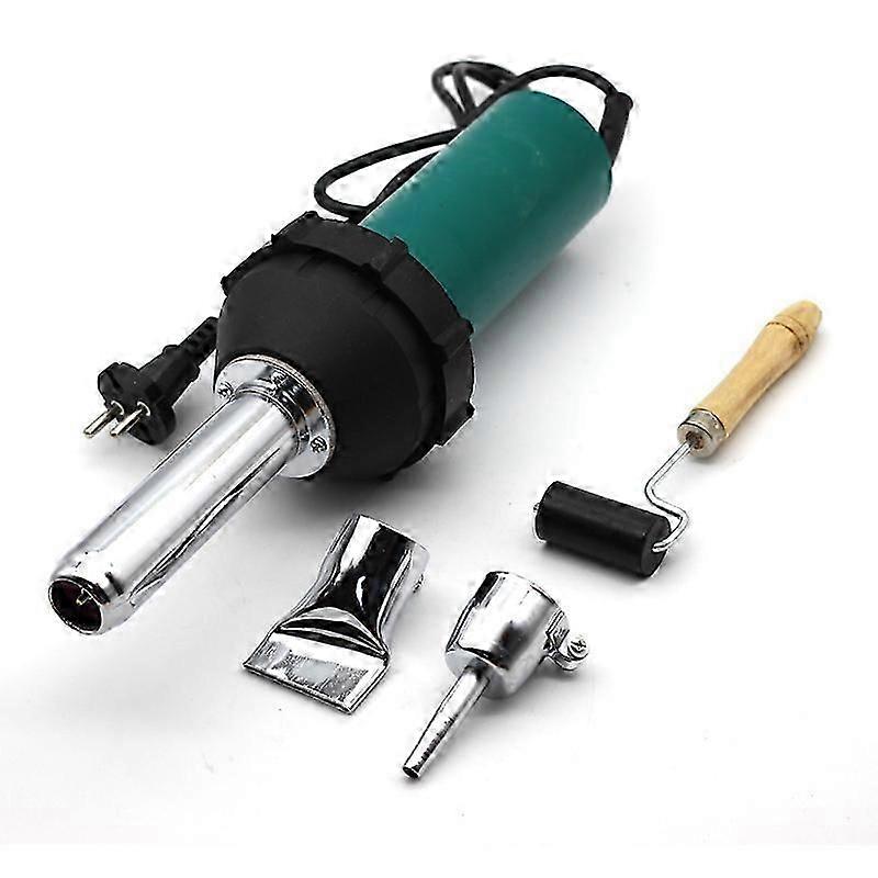 1080W 220V Plastic Hot Air Welding Gun Torch With Nozzle Roller Plastic Welding Machine Heat Gun Kit Welder For Bumper PP PVC