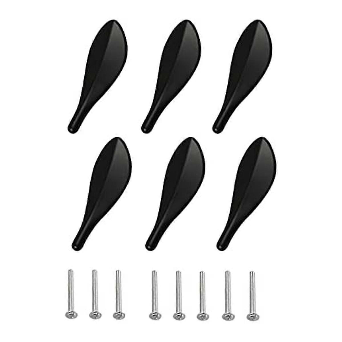 Wardrobe Cabinet Drawer Dresser Knob Handle Pulls for Furniture, 6Pcs
