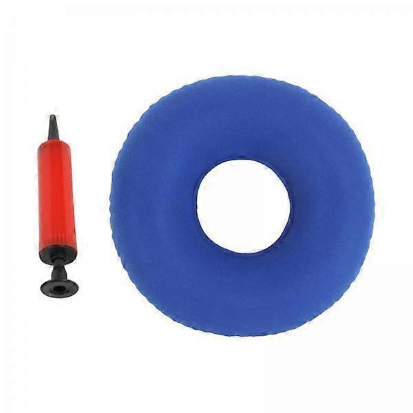 3xInflatable Donut Μαξιλάρι Μαξιλαριών Κρεβατιών Επώδυνο 15'' μαξιλάρι καθισμάτων για την εγκυμοσύνη μετά τον τοκετό σκοτεινό