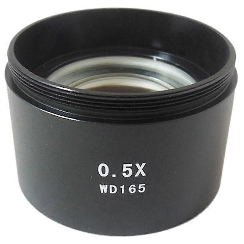 Handheld Digital Microscope 0.5X Zoom Objective Lens 165mm Working Distance 48mm Thread Compatible Accessories