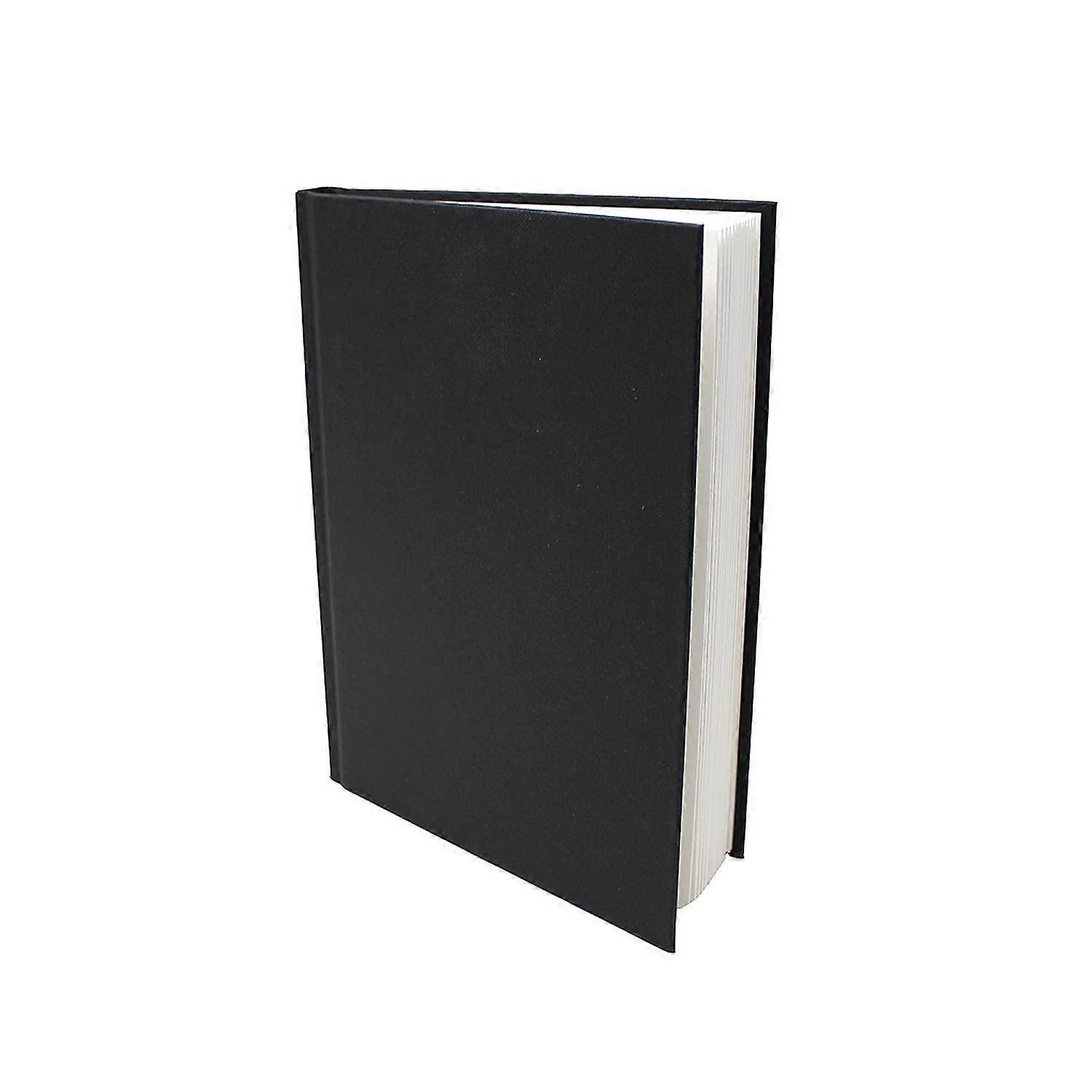 Studio – Casebound A5 Sketchbook – Portrait 92 Sides/46 of Pages 170gsm Cartridge Paper – Black Hardback Sketchbook