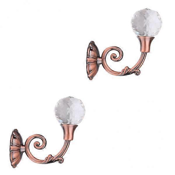 Decorative Crystal Ball Curtain Holdback Set