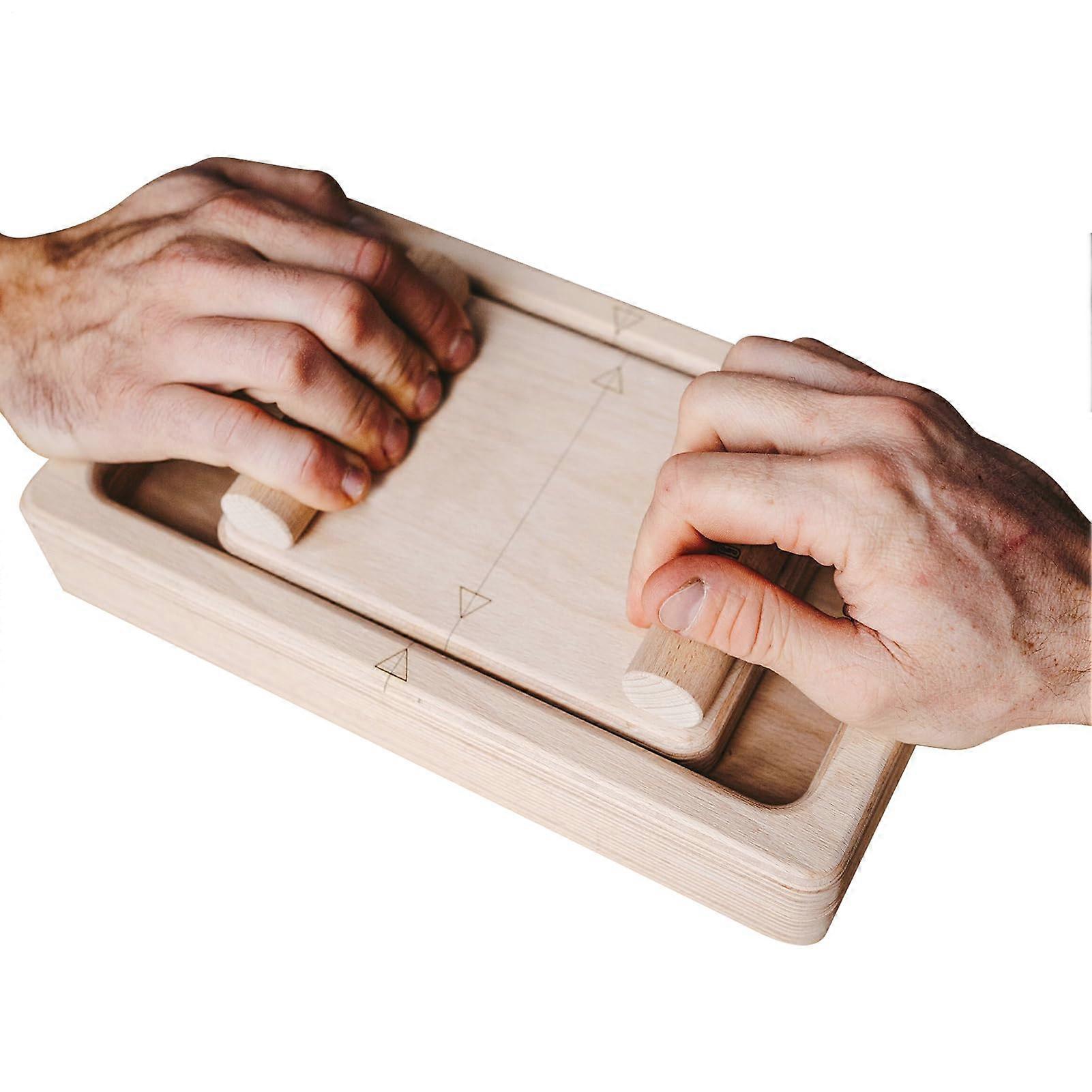 Finger Strength Trainer Climbing Device - Interactive Wooden Board Hand Exercise Toy For Dormitory Climbing Gear