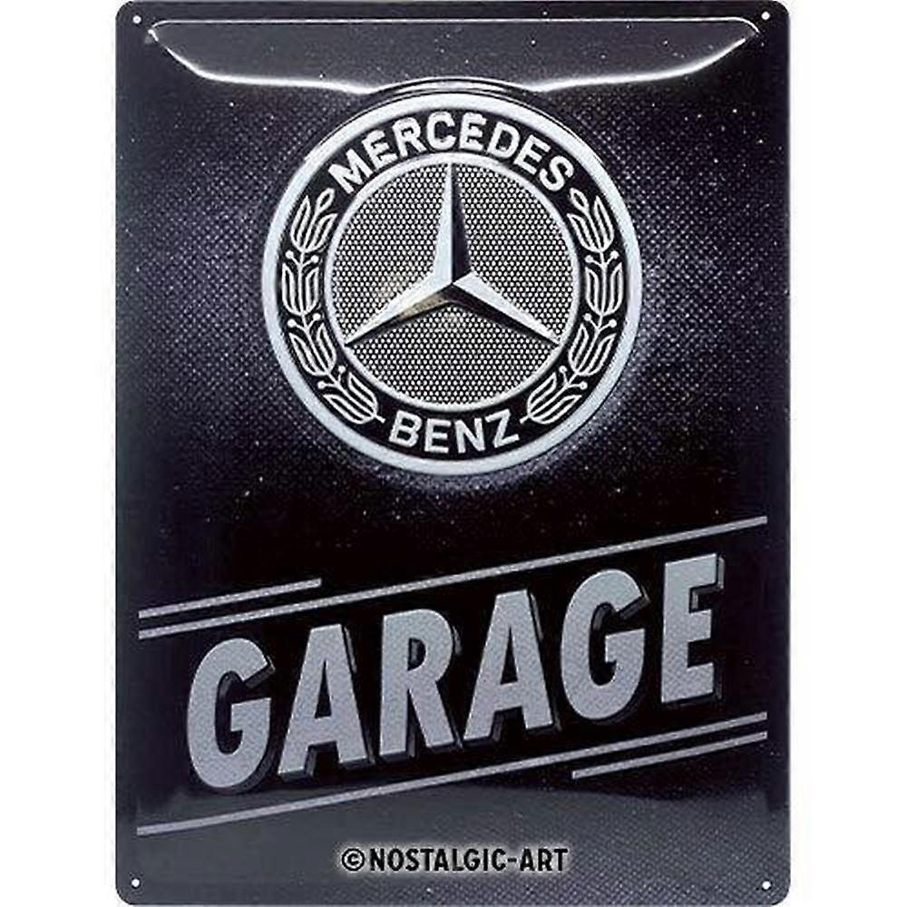 Μεταλλική πινακίδα αλουμινίου Mercedes-Benz - Γκαράζ