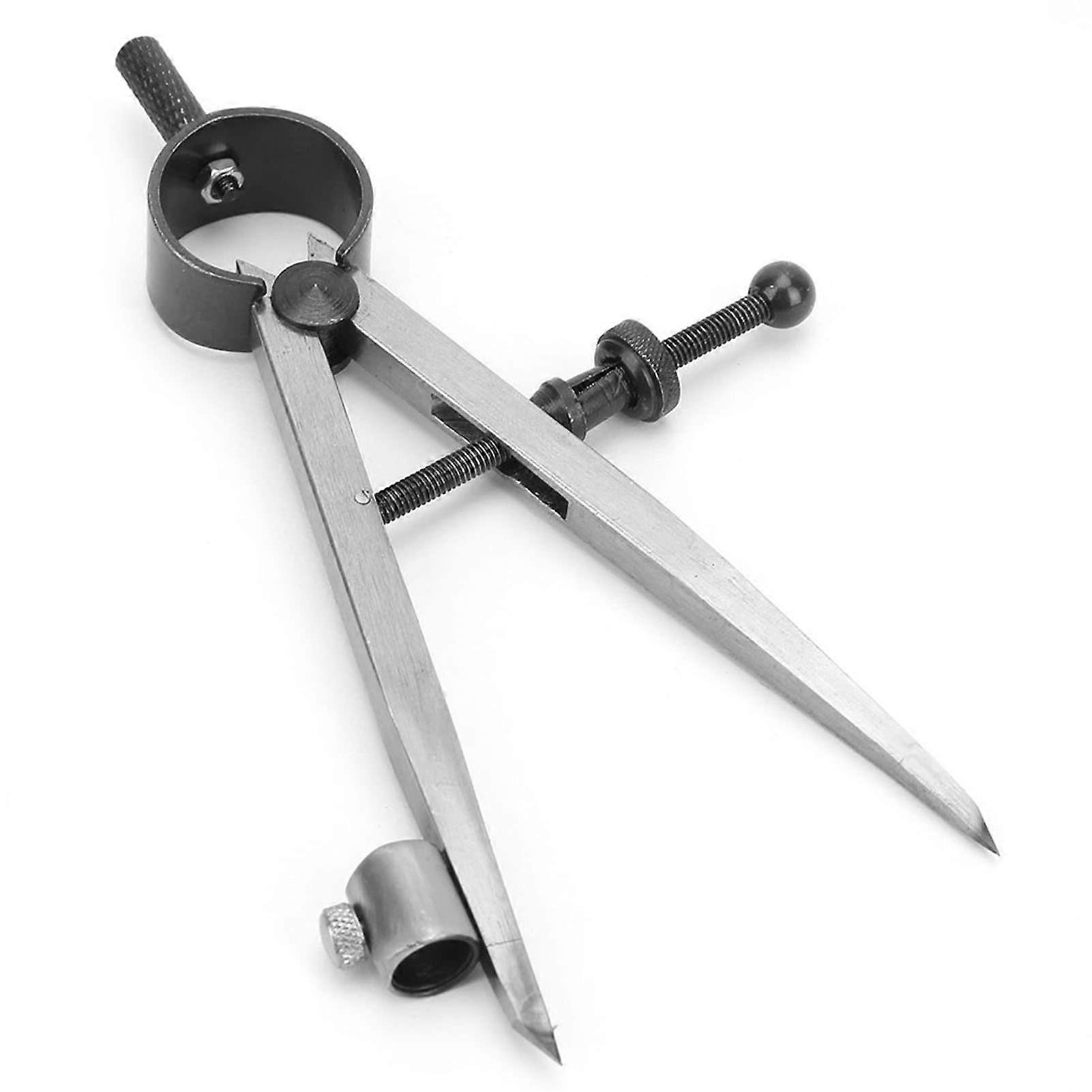 Adjustable Rotating Craft Tool, Wing Divider Line Position Scriber Drawing Compasses (100 mm)