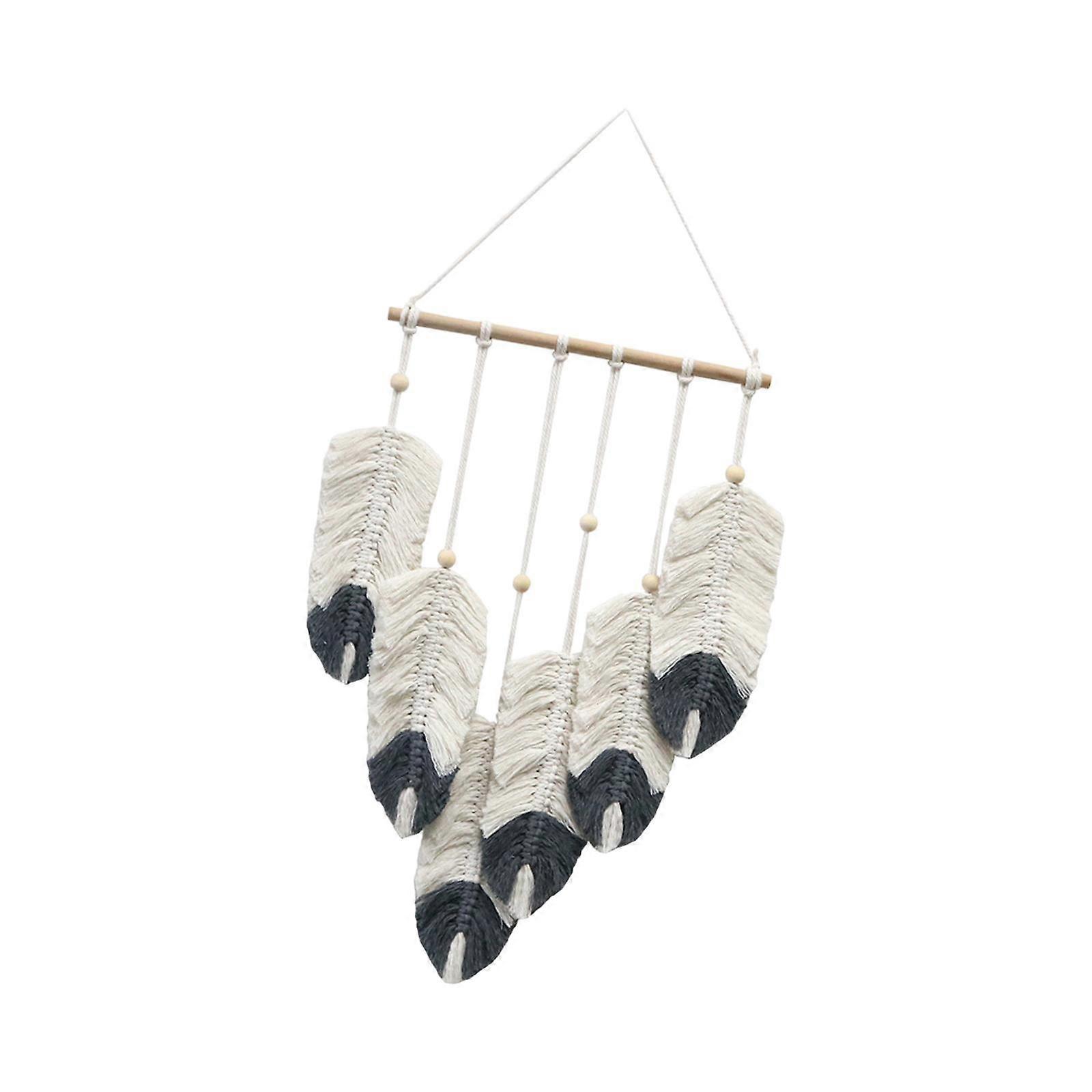 Duvar Asılı Goblen, Ev Dekorasyonu, Minimalist Dokuma Goblen, El Yapımı Bohem