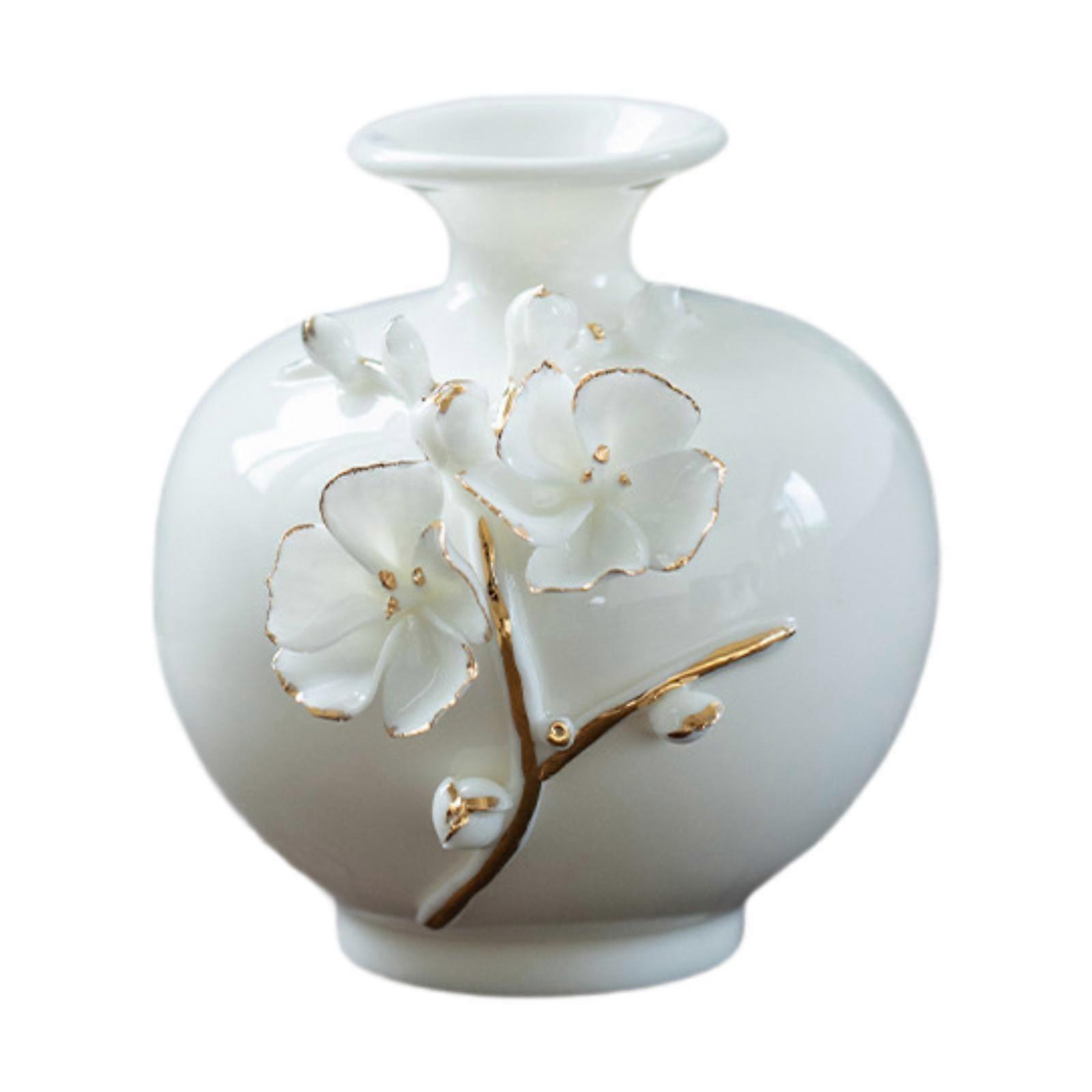 Ceramic Flower Vase Floral Arrangement Versatile Traditional Minimalist