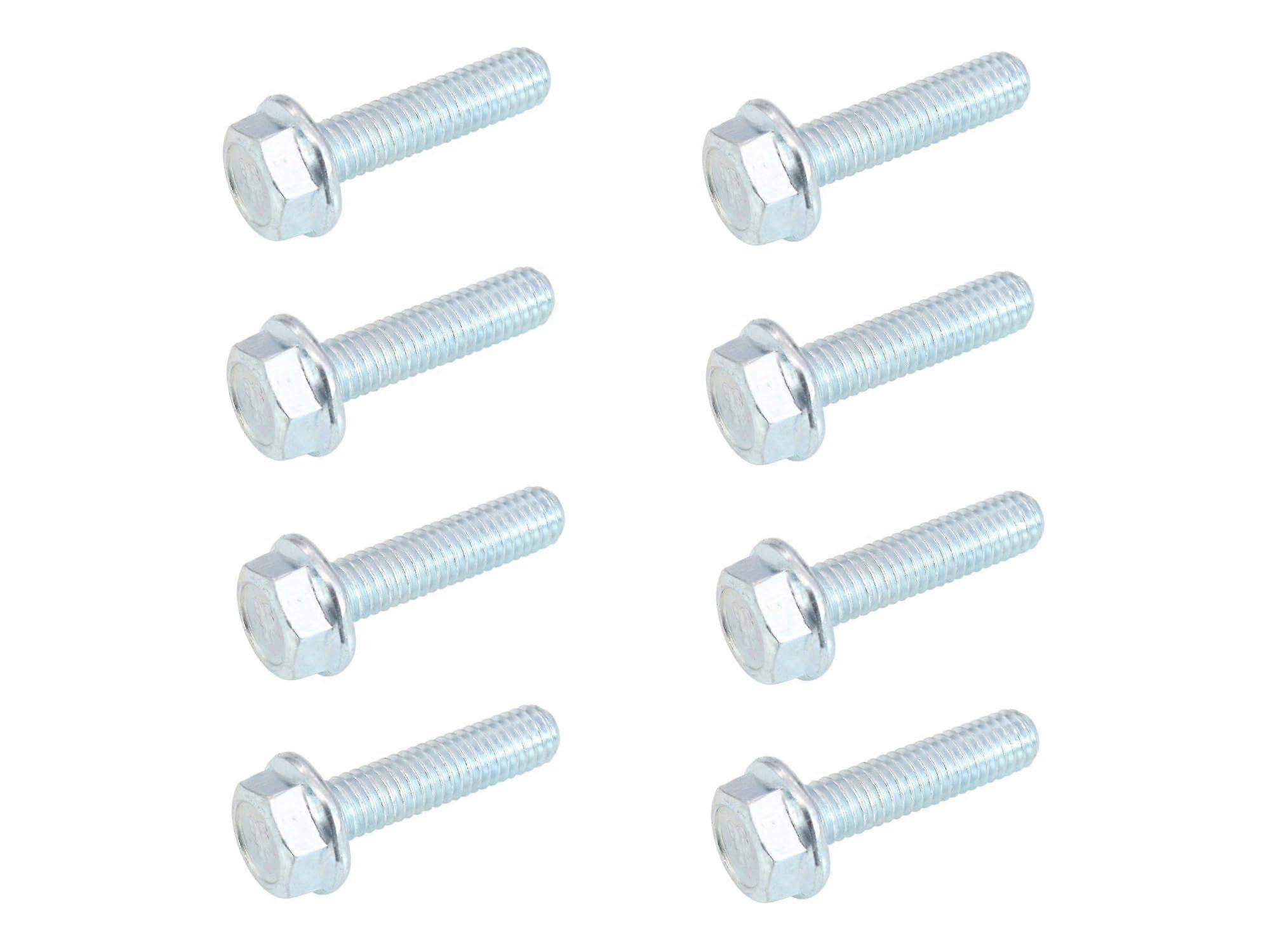 8x screw M6x25 compatible with Stiga Estate 2084 H lawn tractor