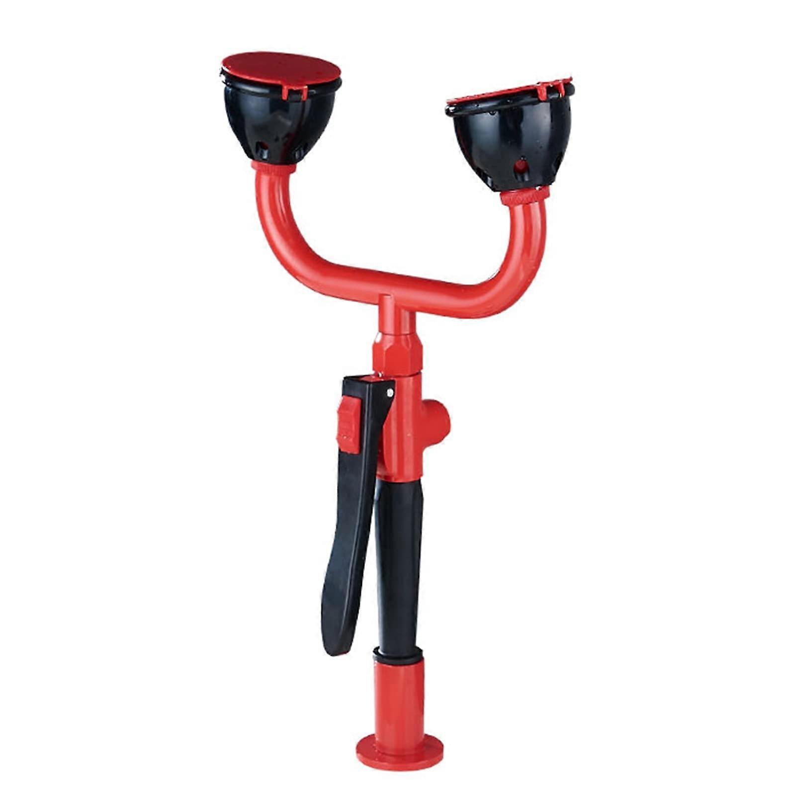 Eyewash Station, Continuous Flow Eye Wash Shower, Continuous Flow Eye Wash Tap, Eye Wash Tap with Double Spray Hose, Chemical Factory Laboratory