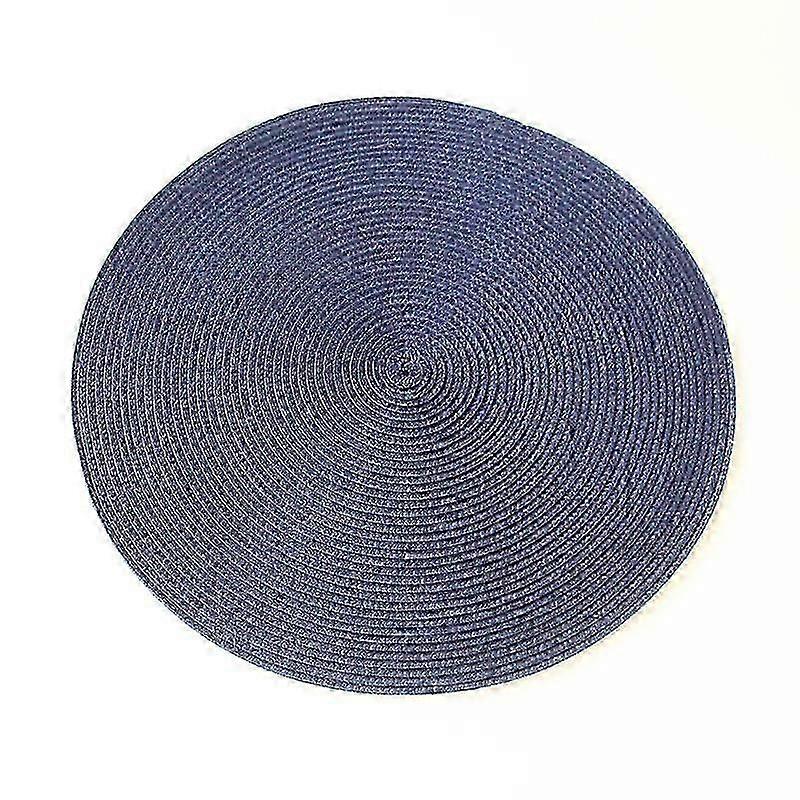 6pcs multi-usages tissés à la main sets de table ensemble coussin de table antidérapant pour salon