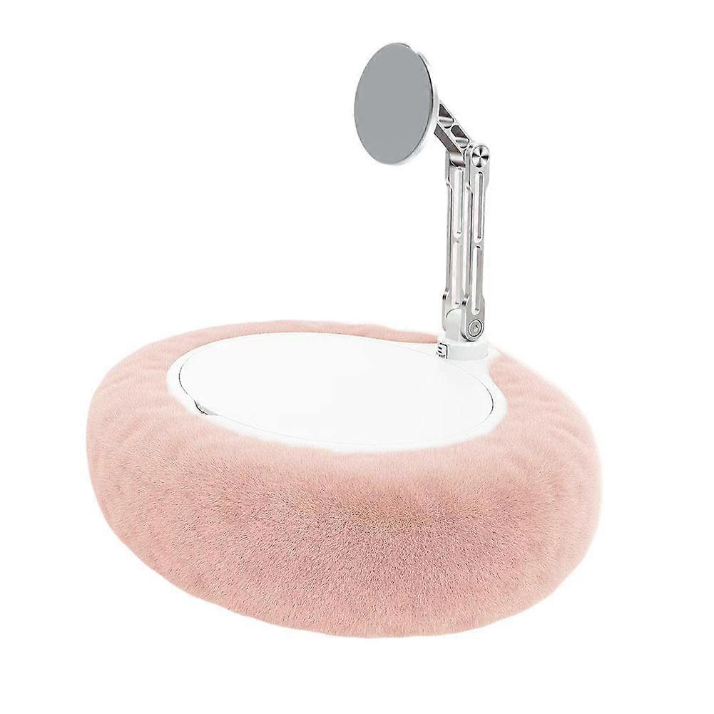 Aluminum alloy folding plush pillow for sofa watching drama