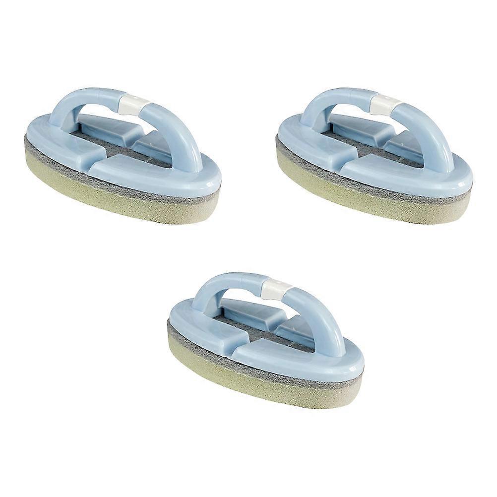 3pcs Folding Pool Cleaning Brush with Extended Handle – Dual Sided Scrub Design for Efficient Swimming Pool Dirt & Stain Removal – Compact &