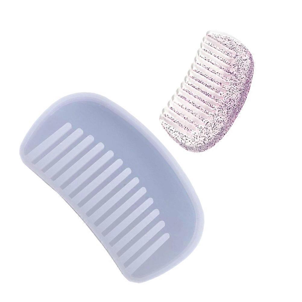 Resin Mould Silicone Craft Molds For Handicraft Enthusiasts Comb Shaped Easy to Remove 1Pack