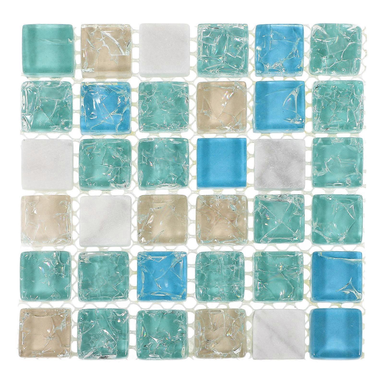 Hamster Sleep Mat Small Pet Cooling Mat Ceramic Material Mosaic .00X10.00X1.00CM 1 Pair