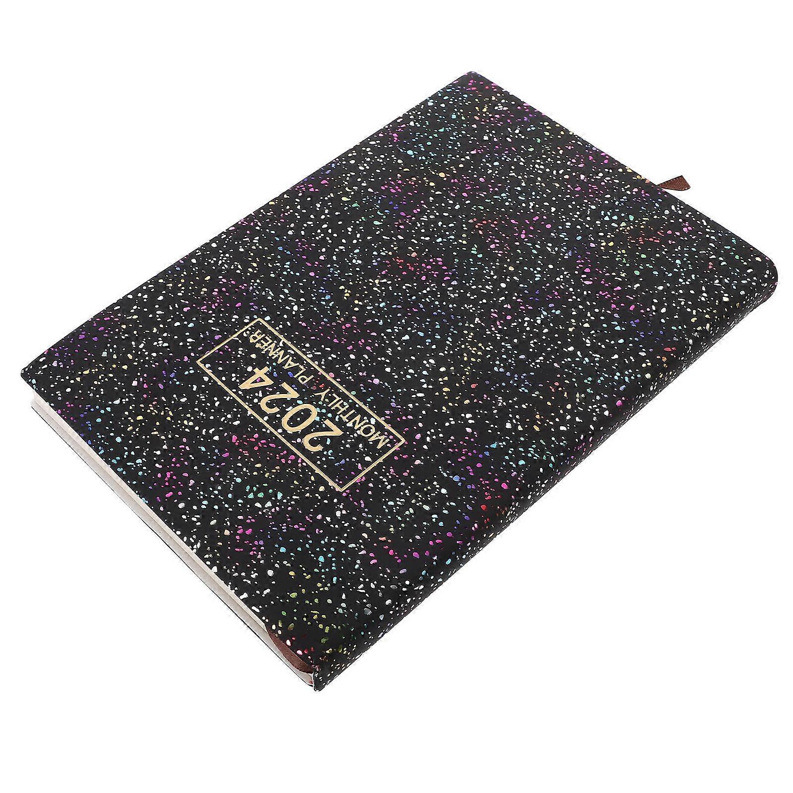 Portable Academic Planner Work Planner Smooth Writing Surface Teachers Released for 2024 Planning 1Pack