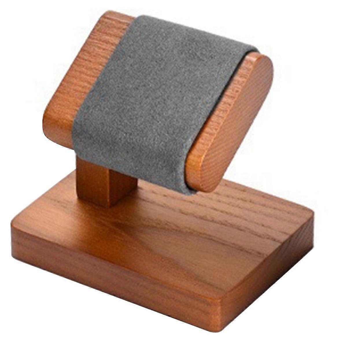 Wooden Watch Rack T-Shaped Jewelry Rack Display Stand B
